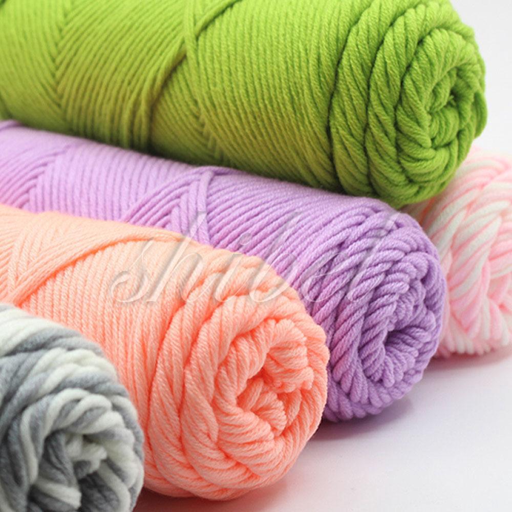 Cuộn len sợi to đan áo ấm 100g/1roll