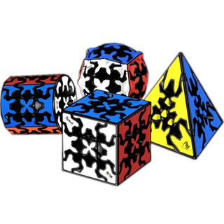 Rubik Biến Thể QiYi Gear 3x3 Pyraminx Cylinder Sphere