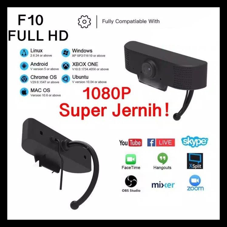 Webcam toàn diện Hd 1080P F10 dành cho Laptop | BigBuy360 - bigbuy360.vn