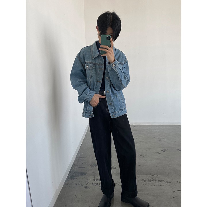 Áo khoác jeans Oversize Genisboy (Order)