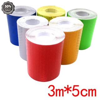 Cuộn Băng Dán Phản Quang Cảnh Báo An Toàn 3m X 5cm