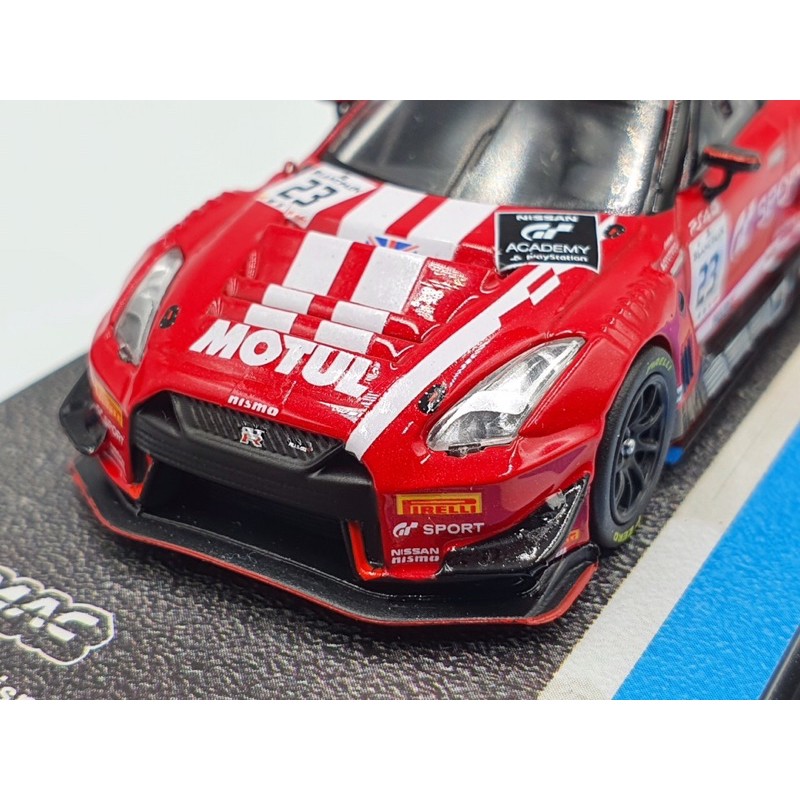 Xe Mô Hình Nissan GT-R Nismo GT3 Blancpain GT Series Endurance Cup 2018 Tỉ lệ 1:64 Hãng sản xuất Tarmac Works ( Đỏ )