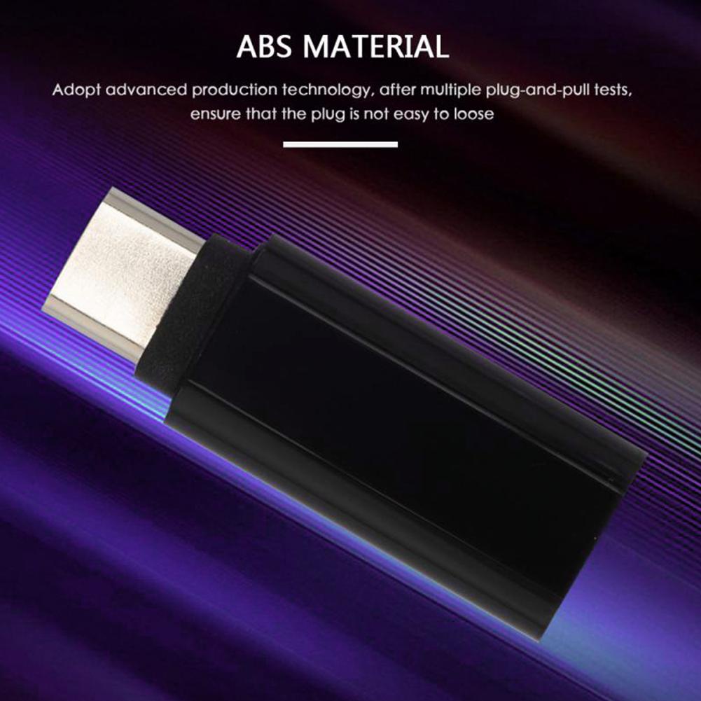 |P00312992|-Bộ chuyển đổi giắc cắm mini Type-C sang 3,5 mm Cáp âm thanh di động cho Huawei P20 Lite Mate 20 SD