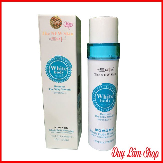 Kem kích trắng White Body Hàn Quốc