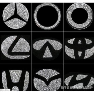 Đính đá LOGO VÔ LĂNG các hãng xe hơi Honda, Audi, Huyndai Hyundai Infiniti KIA BENZ BMW Toyota Ford VOLVO MAZDA MITSUBISHI