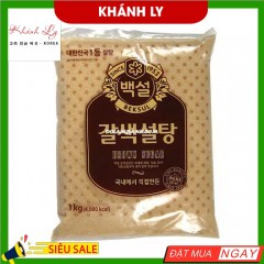 Đường vàng (nâu) Hàn Quốc Beksul 1kg