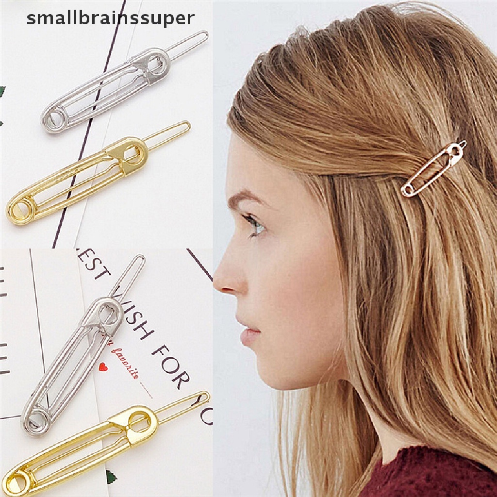 Trâm Cài Tóc Nhỏ Bằng Kim Loại Đơn Giản Cho Nữ SBS