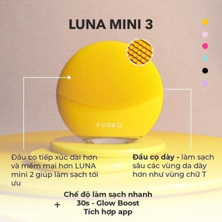 Máy rửa mặt Fo.re.o luna mini 3 + 6% shopee