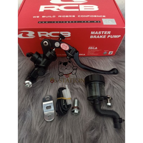 Tay thắng bình dầu rời RCB 14mm màu đen