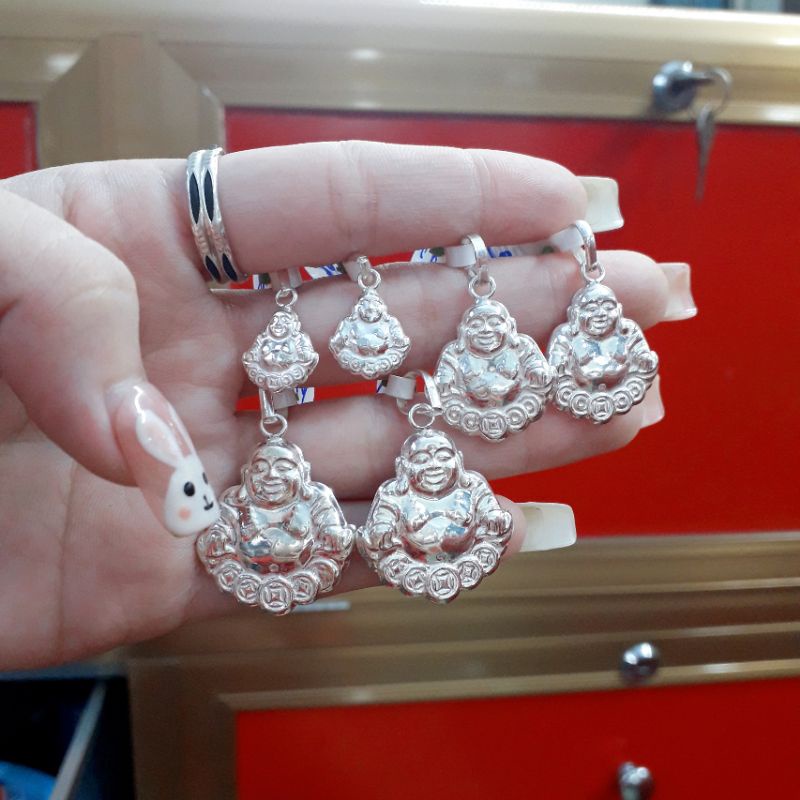 Mặt di lặc bạc kim tiề n 🌼 YN JEWELRY