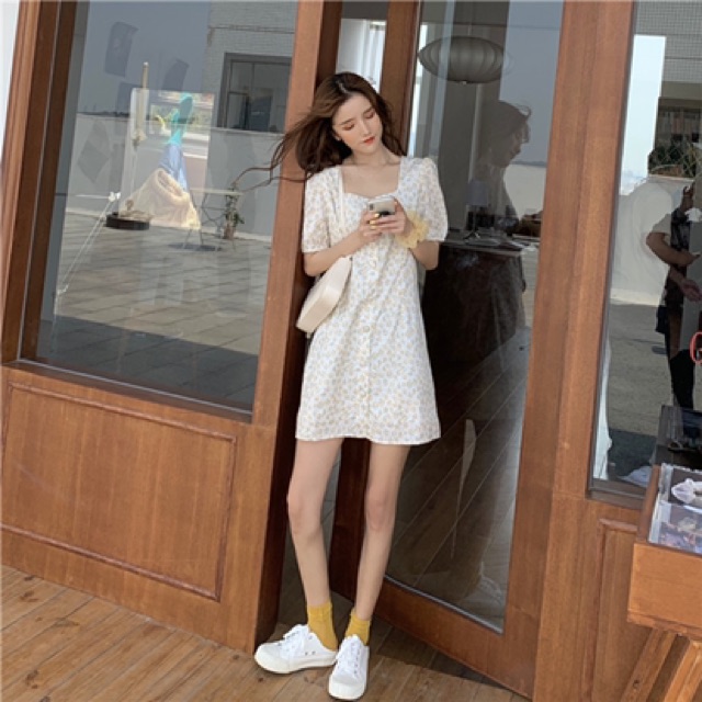 ✨ Váy hoa nhí tay bồng ✨