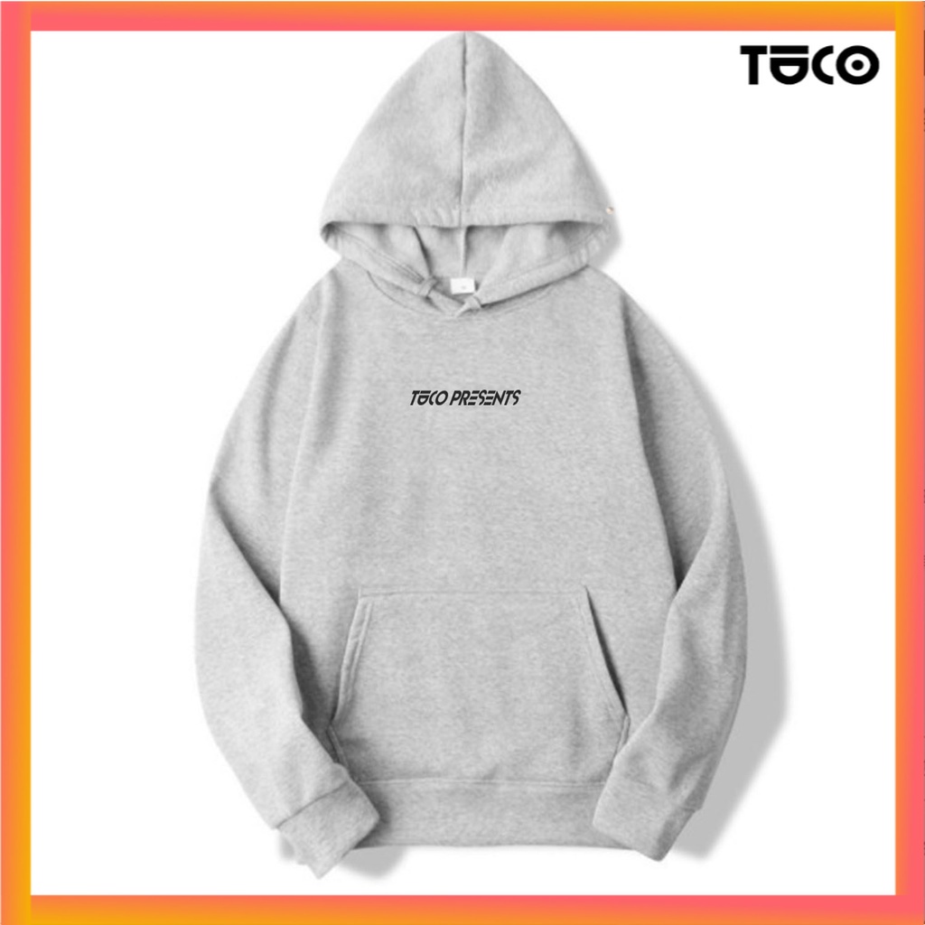 Áo HOODIE Xám basic TUCO unisex nam nữ nỉ dày dặn không xù local brand,dài tay nhiều màu có mũ trùm form rộng oversize