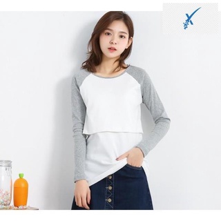 [ Xả tết] Áo cho con bú AB21