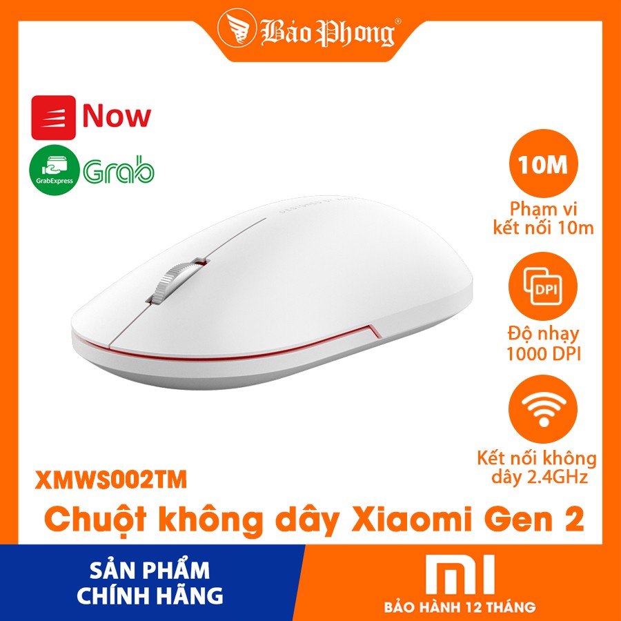 Chuột Không Dây Xiaomi Wireless Mouse 2 XMWS002TM dành cho văn phòng công sở nhỏ gọn tiện lợi
