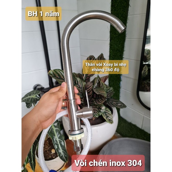 Vòi rửa chén inox 304 lạnh PRIMA