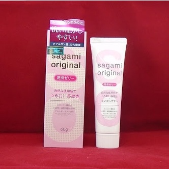 Gel Bôi Trơn cao cấp Sagami Original, giúp cung cấp chất nhờn, tạo độ ẩm tự nhiên xuất xứ từ Nhật Bản, Tuýt 60g