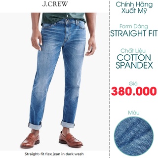 Quần Jeans Nam Straight Fit Màu Xanh Nhạt - FO76 Shop Kho Hàng Xuất Dư