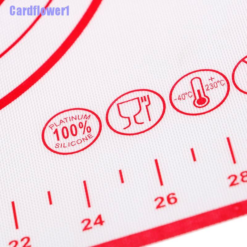 Thảm Nướng Bánh Bằng Silicon Chống Dính Kích Thước 30x40