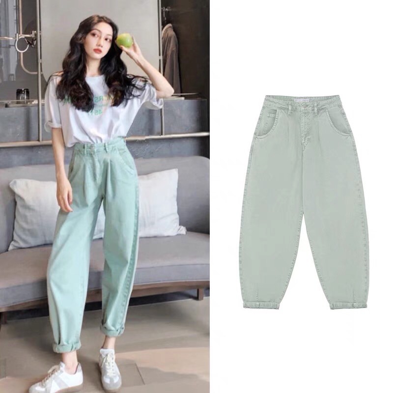 Quần slouchy zara nhiều màu