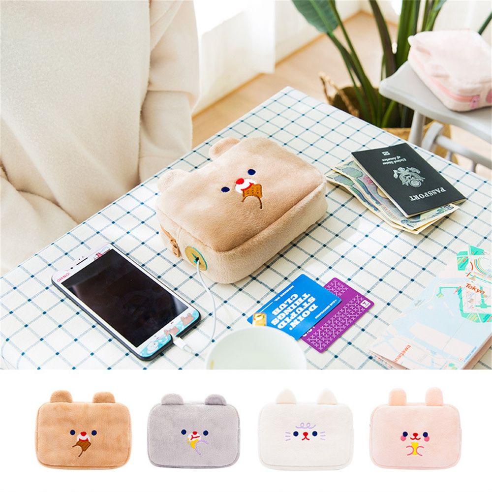 Túi Xách Đựng Điện Thoại / Tiền Xu Bằng Vải Flannel Dành Cho Nữ