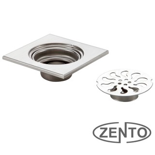 Phễu thoát sàn inox Zento TS121