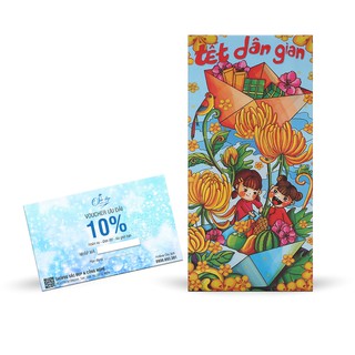 Bao lì xì may mắn - Tặng Voucher Hoàn xu 10% tất cả sản phẩm