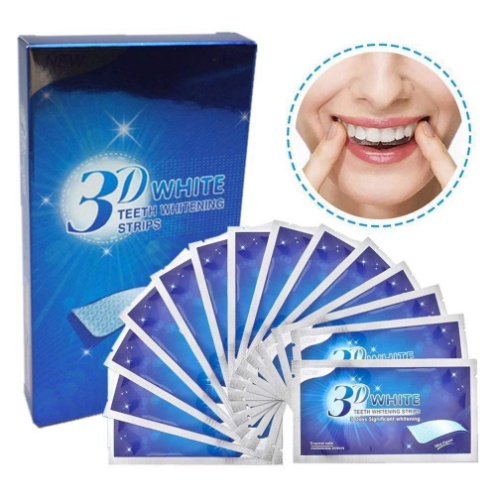 Miếng dán Trắng răng 3D 5D White Teeth Whitening Stripss MagicBeauty