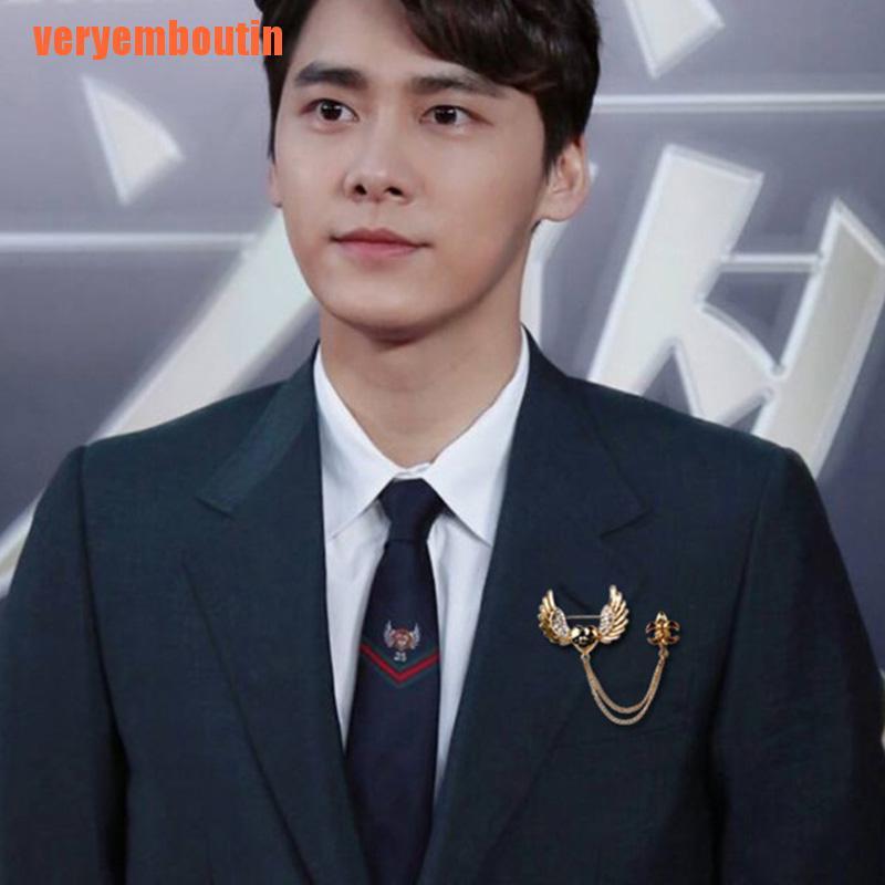 1 Huy Hiệu Cài Áo Hình Đôi Cánh Thiên Thần Thời Trang