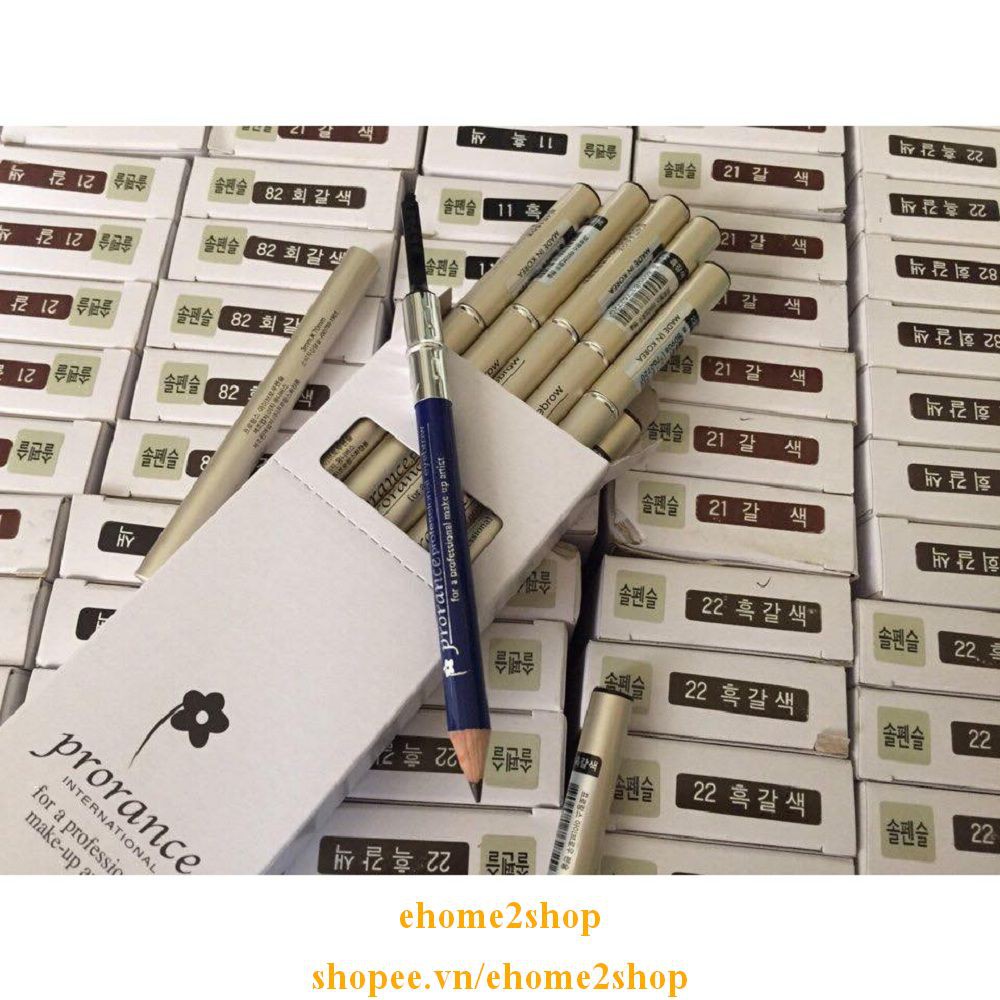 Chì Kẻ Mày Prorance Hàn Quốc Đủ Màu Giúp Bạn Dễ Lựa Chọn Hơn shopee.vn/ehome2shop.