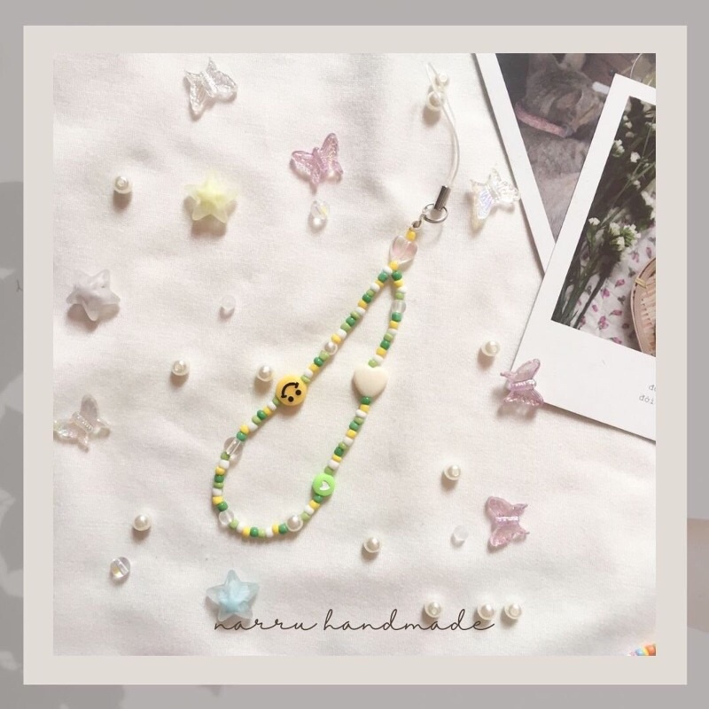 Móc khoá handmade green pastel 🍀