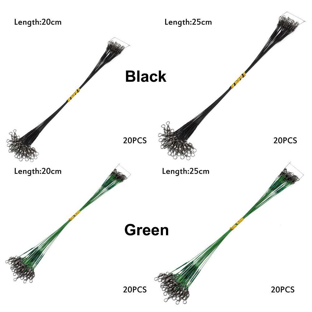 Set 20 Cuộn Dây Câu Cá 30lb Bằng Sợi Thép Chống Cắn