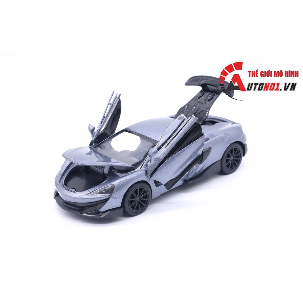 MÔ HÌNH XE MCLAREN 600LT GREY 1:32 JACKIEKIM 6568