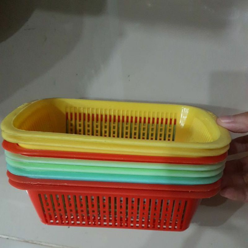 Set 5 Rổ nhựa mini hình chữ nhật