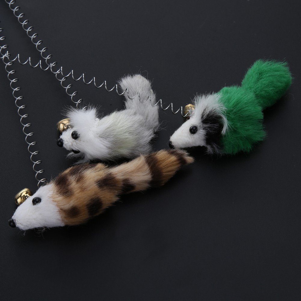 Set 3 chuột gắn đồ chơi cho mèo