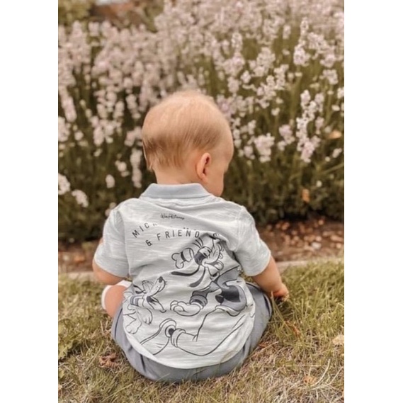 Bộ cộc mickey bé trai George Auth