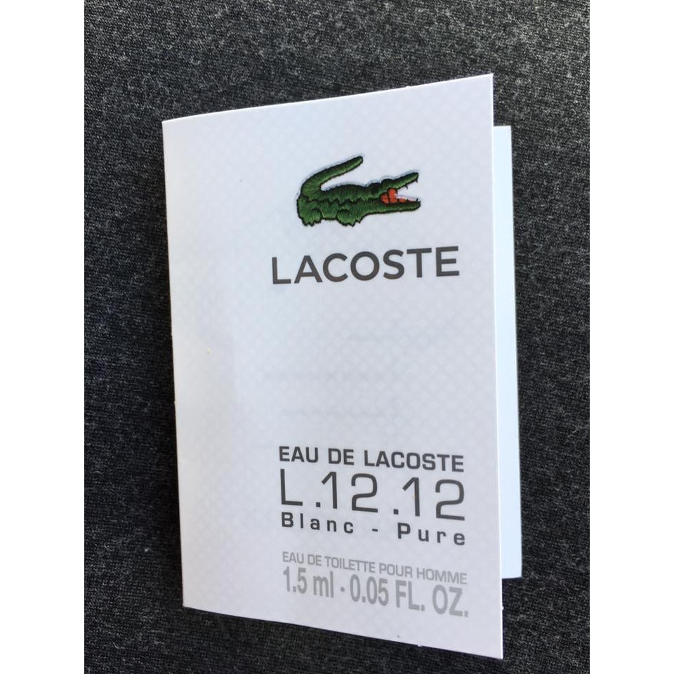 Sample_Nước Hoa Vial Lacoste 1.5ml | BigBuy360 - bigbuy360.vn