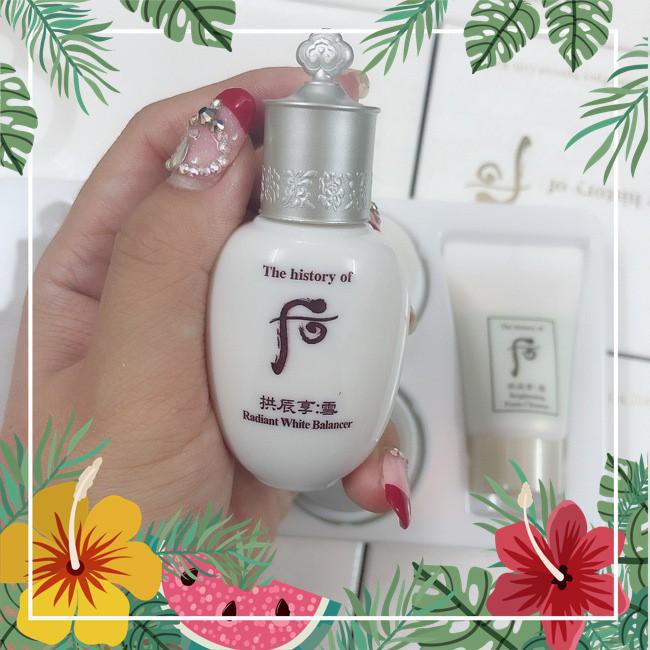 Bộ Dưỡng Trắng Da Tẩy Vết Nám Whoo Seol Radiant White Special Gift Kit (5 món)