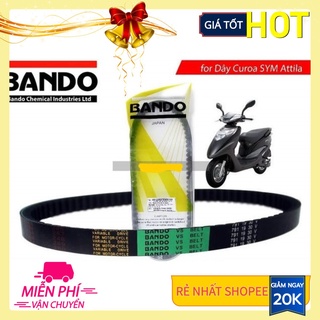 Dây curoa Bando Attila 110cc (cu roa dây đai cho xe máy SYM Elizabeth Atila