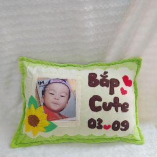 Gối nằm handmade in ạnd cho bé