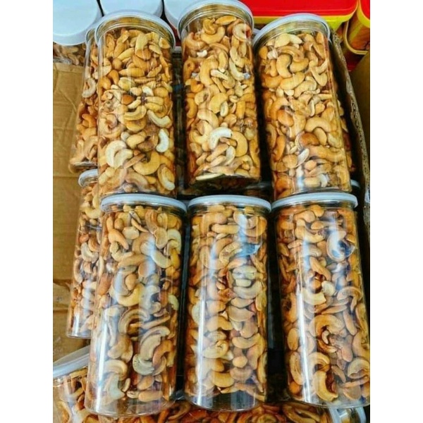 HẠT ĐIỀU BỂ VỎ LỤA _ HẠT ĐIỀU RANG MUỐI ĐẶC SẢN BÌNH PHƯỚC LOẠI 1 HŨ 500GR
