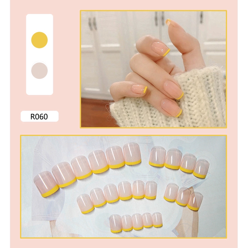 24 Móng tay giả màu sắc ngọt ngào | BigBuy360 - bigbuy360.vn