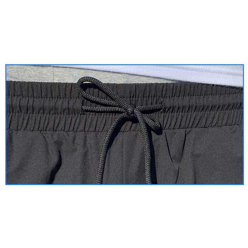 Quần Short Nam Lưng Thun Màu Trơn Phong Cách Đơn Giản