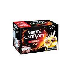 Cà phê hòa tan NESCAFÉ CÀ PHÊ VIỆT cà phê đen đá hộp 15 gói x 16g