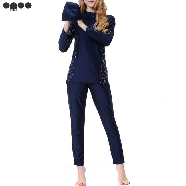 Đồ Bơi Nữ Tay Dài In Họa Tiết Thời Trang | BigBuy360 - bigbuy360.vn