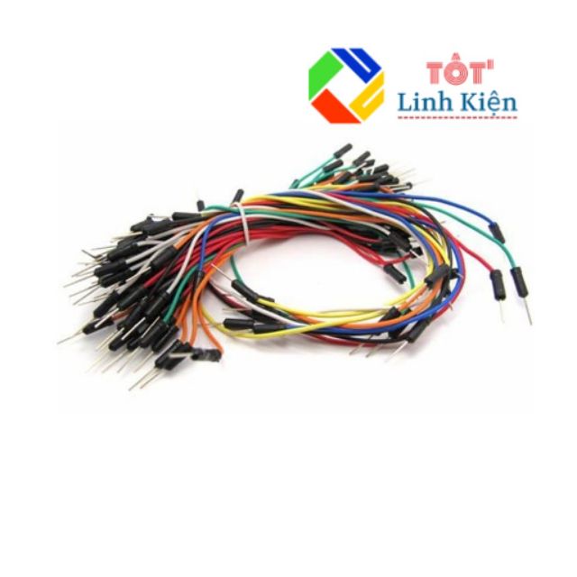 Bộ dây cắm cho breadboard - Boad test 65 dây