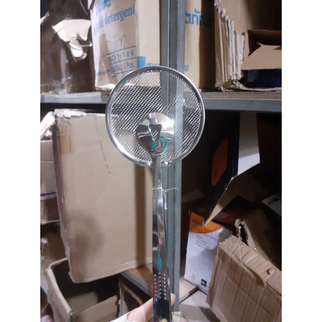 Dụng cụ kẹp, gắp đồ chiên có lưới ráo dầu đa năng, tiện dụng