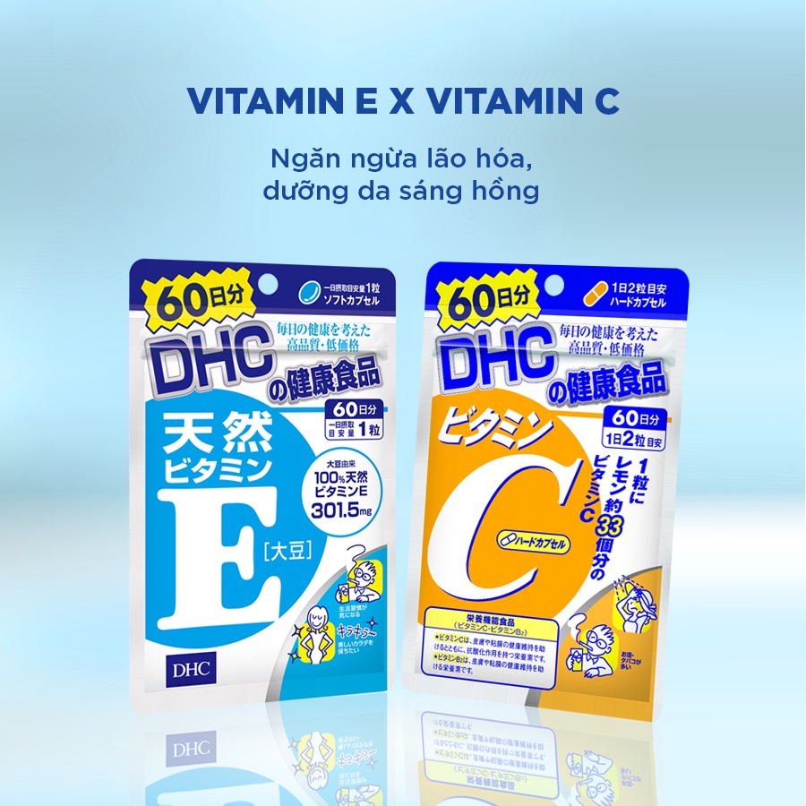 Viên uống DHC Vitamin E Nhật Bản (30 viên)
