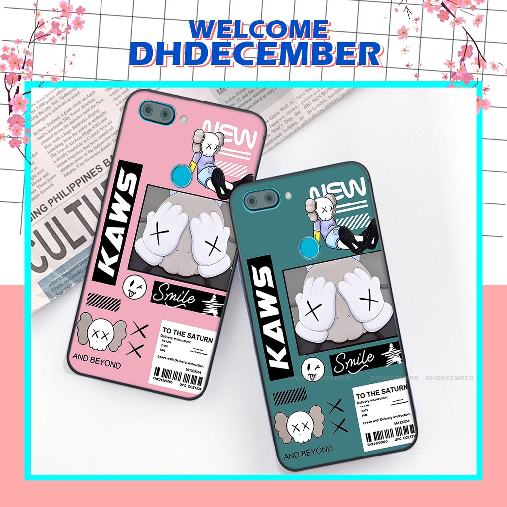 Ốp lưng Xiaomi MI 8 LITE in hình gấu K@ws, gấu nâu, dor@emon RẺ- ĐẸP- BỀN