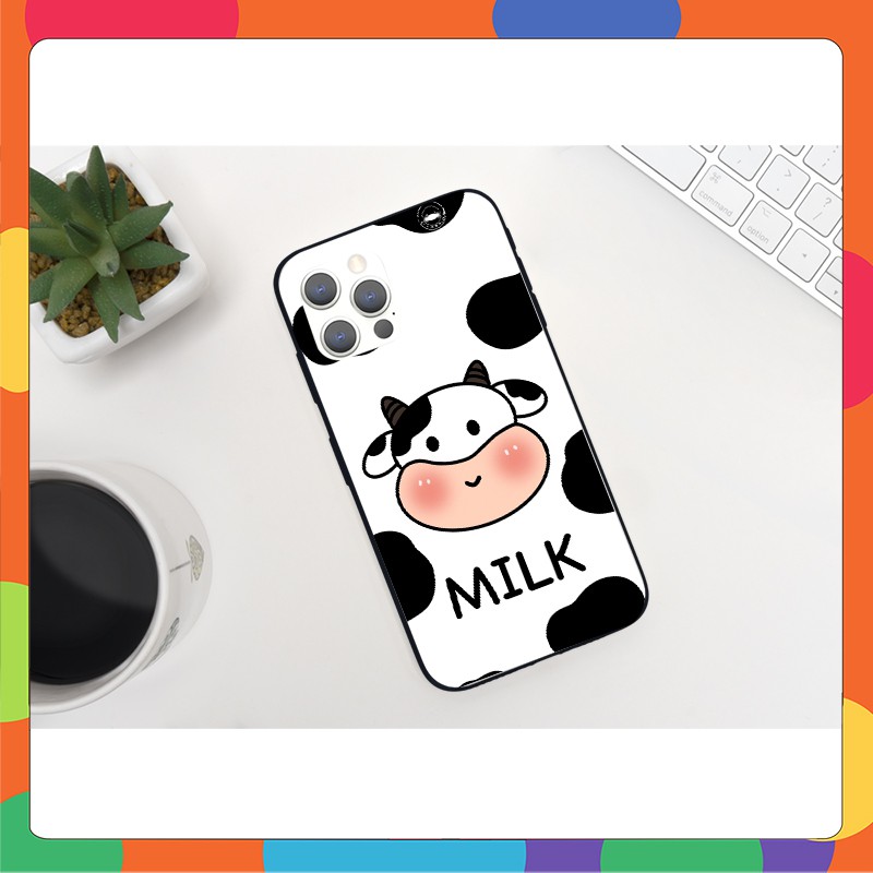 [𝗙𝗥𝗘𝗘𝗦𝗛𝗜𝗣] Ốp lưng iphone bò sữa cute 5/5s/5se/6/6plus/6s/6splus/7/7plus/8/8plus/x/xr/xs/11/12/pro/max/plus/promax/mini