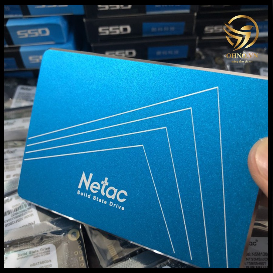 Ổ Cứng SSD NETAC 120GB 128GB 256GB 512GB Ổ Cứng Máy Tính PC Laptop 2.5inch Cổng SATA3 6Gb/s - OHNO (Giá Khai Trương)